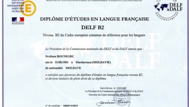 exemple de delf b2 france