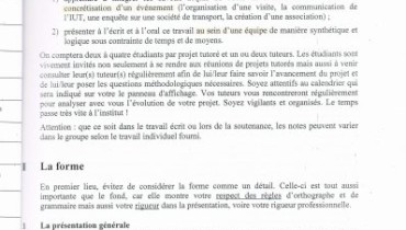 exemple de projet tutore iut glt