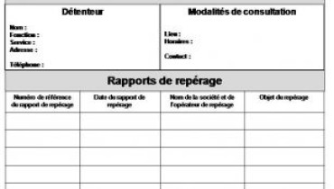 exemple de dta amiante