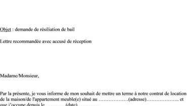 exemple de bail kot etudiant