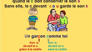 exemple de mot avec c cedille