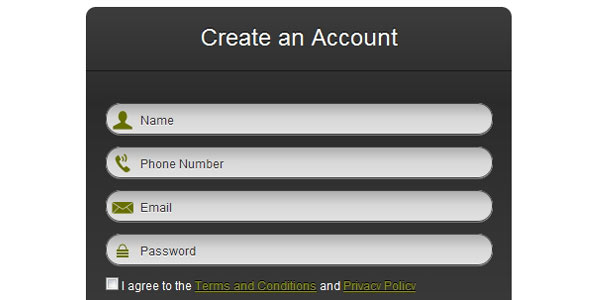 exemple de formulaire html5
