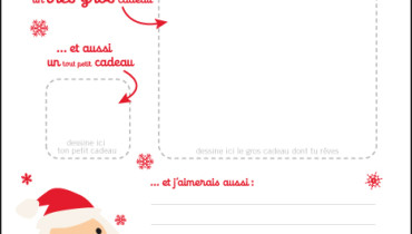 exemple de lettre au pere noel