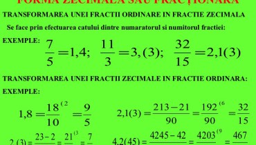 exemple de numere rationale