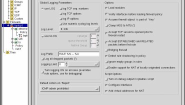 exemple de configuration iptables