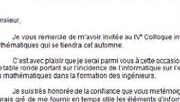 exemple de lettre d invitation