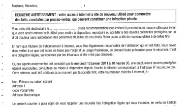 exemple de lettre recommandee