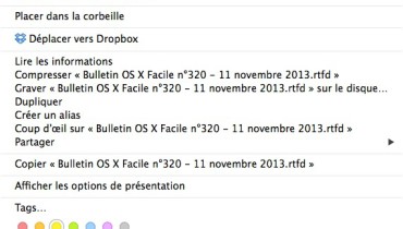 exemple de menu 5 services