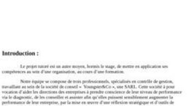 exemple de memoire cqp