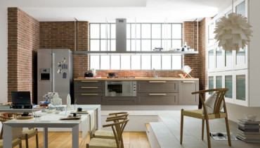 exemple de cuisine ouverte sur salon