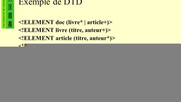 exemple de dtd xml