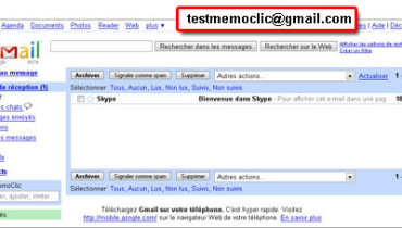 exemple de gmail