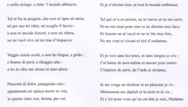 exemple de sonnet lyrique