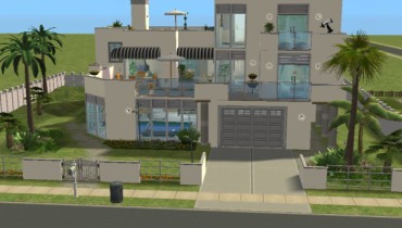 exemple de maison sims 2 double deluxe
