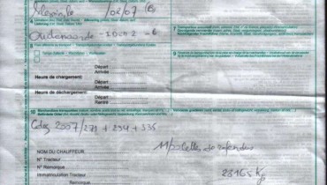 exemple de cmr rempli