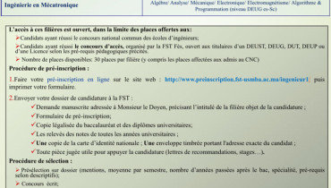 exemple de concours fst fes
