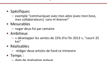 exemple de s.m.a.r.t