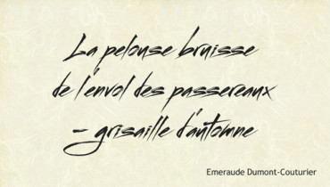 exemple de haiku