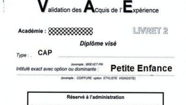 exemple de livret 2 cap petite enfance