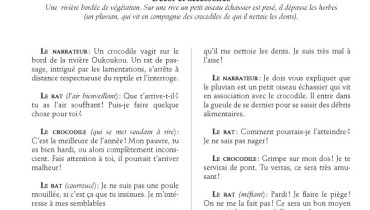 exemple de sketch en anglais