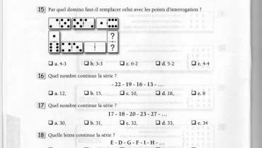 exemple de test afpa