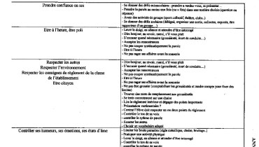 exemple d objectif de savoir etre