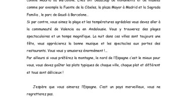 exemple de texte b1
